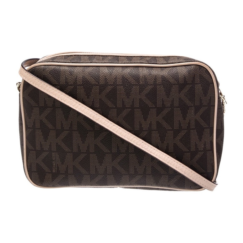 Michael Kors Monogram Shoulder Bag - Picture 2 of 9